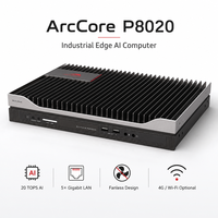 Caja de Computación Industrial con IA de Borde 20TOPS Atlas 200I A2 8GB 12GB 4G WiFi CAN RS485 HDMI para Sistemas de Transporte Inteligente