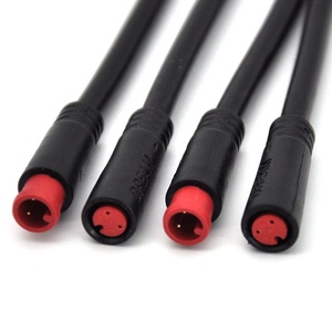 Conector de Cable <span class=keywords><strong>y</strong></span> Cable para iluminación exterior, de 3 pines conector hembra, impermeable, Circular, M6 Led - Product Image 2