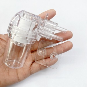 Masajeador de senos con ventosa, filtro de aire, dispositivo de belleza de presión negativa de plástico con soporte para el cuidado de los senos - Product Image 3