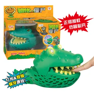 Atacado crocodilo dentes morder dedo, divertido jogo de morder dedo mão crocodilo descompressão brinquedo, engraçado, jogo, brinquedos para pai-filho