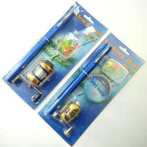 Promo Vente Flash Canne à Pêche Télescopique Portable en Aluminium en Forme de Stylo, Cylindre Métallique Rigide OEM pour le Sport - Product Image 6