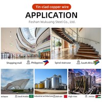 Fournisseur de Foshan Wukuang - Fil de cuivre recouvert d'étain de 2 mm - Recyclable - Longueur personnalisée