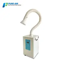 Pure-Air 3 katmanlı filtrasyon taşınabilir diş mobil harici Oral emme ünitesi/Aerosol emme cihazı