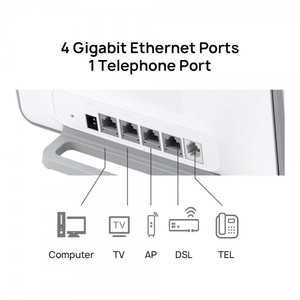 Origine HUA WEI <span class=keywords><strong>B535</strong></span> <span class=keywords><strong>B535</strong></span>-<span class=keywords><strong>333</strong></span> Routeur 4G + LTE 300Mbps CAT7 + DÉBLOQUÉ Sim slot - Product Image 4