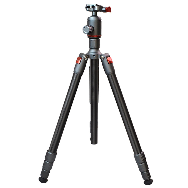 Zomei Q173 Aluminum Portable Outdoor Travel Video Camera Tripod Stand with Flip Lock for Photography