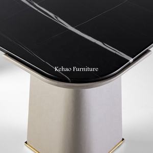 <span class=keywords><strong>Table</strong></span> à thé en marbre naturel italien, rembourrage central en tissu, base en acier inoxydable pour salon, <span class=keywords><strong>table</strong></span> basse <span class=keywords><strong>moderne</strong></span> en marbre - Product Image 5