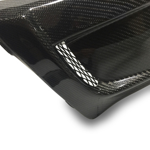 탄소 섬유 EXOT 스타일 자동차 범퍼 <span class=keywords><strong>BMW</strong></span> F22 <span class=keywords><strong>M235i</strong></span> 2014-UP F22 리어 범퍼 디퓨저 용 양면 싱글 출구 - Product Image 5