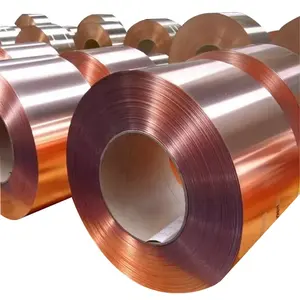 Materiais do fusível bobina do cobre sobre a espessura 0.015mm bobina C10200 Bobina TU1