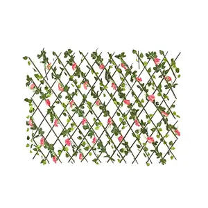 人造叶仿植物常春藤围栏屏风庭院装饰伸缩围栏