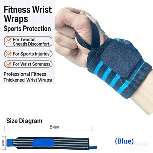 SENX SW003 Muñequeras de Algodón Grueso de Alta Calidad Hechas a Medida, Transpirables, Impermeables, Antideslizantes, Resistentes <span class=keywords><strong>para</strong></span> Gimnasio y Entrenamiento - Product Image 1