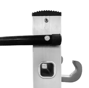 <span class=keywords><strong>Escalera</strong></span> de extensión de aluminio de <span class=keywords><strong>20</strong></span> escalones de diseño moderno de 2 secciones Escaleras combinadas telescópicas - Product Image 3