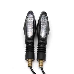 Luz Intermitente LED Universal Súper Brillante, Intermitente Trasero Amarillo para Motocicleta y Scooter, Intermitente Ámbar para - Product Image 2