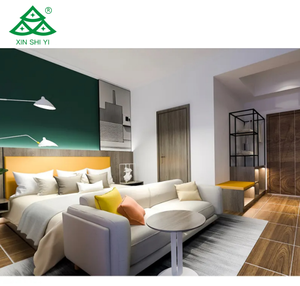 Projet ensemble de meubles de chambre dhotel cinq etoiles lit 2 places mousse matela de luxe 2024 - Product Image 1