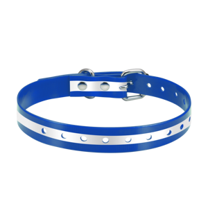 Solid Black TPU Waterproof Comfortable <b>Dog</b> <b>Collar</b> Punk Style Adjustable Buckle Closure for <b>Dogs</b> Cats All Seasons Pet Accessory - Product Image 3