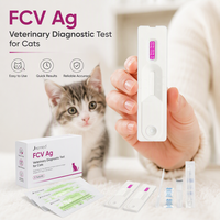 Test rapide d'antigène du calicivirus félin (FCV Ag) pour cliniques et hôpitaux vétérinaires
