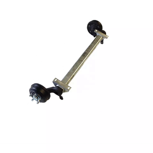 Nouvelle <span class=keywords><strong>remorque</strong></span> de <span class=keywords><strong>bateau</strong></span> de <span class=keywords><strong>remorque</strong></span> agricole de 1.5t avec le frein de ligne mécanique d'<span class=keywords><strong>essieu</strong></span> entier de Torsion en caoutchouc - Product Image 2