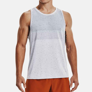 Camisetas de Tirantes Deportivas para Hombre, de Algodón, Transpirables, de Alta Calidad, con Logotipo Personalizado, Tallas Grandes, para Gimnasio - Product Image 3