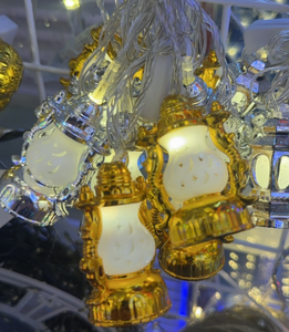 Lâmpada de Óleo Plástica de 10L 2M da Fábrica <span class=keywords><strong>Yi</strong></span> <span class=keywords><strong>Wu</strong></span>, Luz LED em Forma de Estrela/Lua, com Conector, 220V - Product Image 3