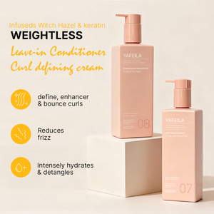 Personalizable 480ML Natural Hazel Witch Scalp Care Collection Botox Purificante Champú y acondicionador para cabello rizado - Product Image 5