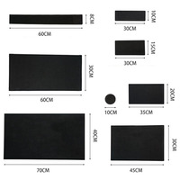 Tapis de comptoir moderne antidérapant noir pour cuisine et bar, accessoires pour bar, tapis de comptoir pour café et salon de thé