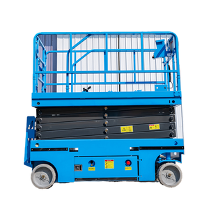 Piattaforma Elevatrice a Forbice Zhaosheng GTGZ, Capacità 100kg, Semovente, Piattaforma di Lavoro Elevata a Batteria, Acciaio Inossidabile, 12,2m 2 - Product Image 1