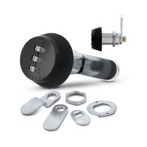 Hot Bán Kết Hợp Cam Khóa An Ninh Ổ Khóa 3-Chữ Số Keyless Kim Loại Ổ Khóa Cho An Toàn Của Hộp Tủ Ngăn Kéo Hộp Thư Cửa Đồ Nội Thất - Product Image 1