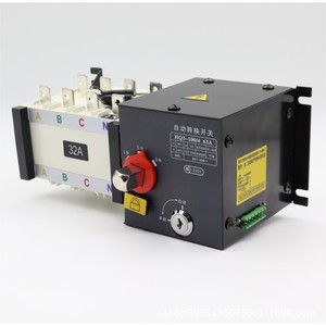 Interruptor de Transferencia Automática de Doble Alimentación 63A 2P 4P Monofásico Trifásico para Uso Doméstico 220V CA - Product Image 3