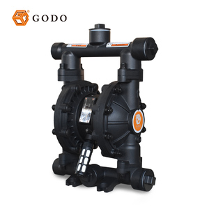 Bomba de Diafragma Neumática de Aluminio GODO QBY3-25L, Bombas Neumáticas Dobles de Alta Calidad - Product Image 1