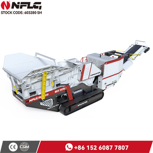 Fabricante de fábrica Venta Nueva marca famosa Pista de goma HTJW1175 Mini trituradora de mandíbula móvil Trituradora de piedra de roca Rocker Breaker - Product Image 5