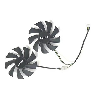 Nouveau GA92S2H GA92A2H DC 12V 0.35A 85MM 4PIN RTX2060 GPU Refroidisseur pour <span class=keywords><strong>Zotac</strong></span> RTX2060 <span class=keywords><strong>2060</strong></span> SUPER Destroyer HA/HB Ventilateur de Refroidissement - Product Image 2