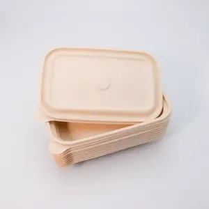 500毫升1000毫升外卖包装微波安全一次性热封塑料食品盒