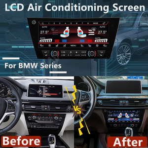 Pantalla de aire acondicionado para BMW X5 F15 X6 F16 2014 2015 2016 2017 2018 2019 Pantalla digital LCD Control de clima Tablero de CA táctil - Product Image 2