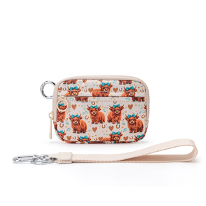 Portamonete all'ingrosso per fabbriche, portachiavi, portafogli da <span class=keywords><strong>donna</strong></span> staccabili, mini portafogli con cerniera e finestra per documenti - Product Image 1