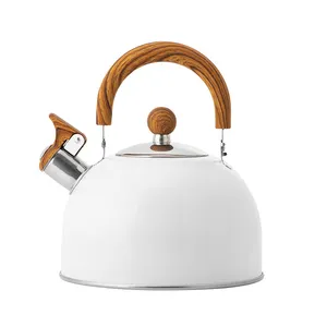 2.5/3L Liter Stainless Steel Whistle Kettle Thickened Kettle Gas Induction Cooker Universal Whistle Kettle