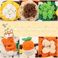 Jouets d'entraînement pour chiens, chats et lapins, avec ventouses antidérapantes, coussinets à renifler pour nourriture lente, avec jouets qui couinent, vente en gros