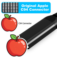 Cable USB de PVC con Certificación MFi, de Carga Rápida 3A, Diseño Ecológico, Larga Duración, para Uso con Cámara, Garantía de Calidad