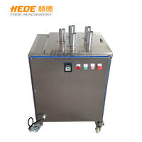 Fruit- en groentesnijmachine, neerwaartse snijmachine, snijapparatuur voor aardappelen, komkommer, courgette, bananen en aubergine.
