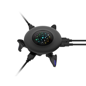 Convertisseur <span class=keywords><strong>clavier</strong></span> et <span class=keywords><strong>souris</strong></span> rond pour <span class=keywords><strong>Switch</strong></span>, <span class=keywords><strong>compatible</strong></span> NS/P4/P3/X-SeriesSX/PC Series <span class=keywords><strong>avec</strong></span> éclairage RGB, manuel inclus - Product Image 4