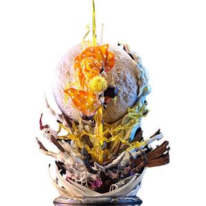 HESPER 51CM Grande Figurine Lumineuse Manga <span class=keywords><strong>Demon</strong></span> <span class=keywords><strong>Slayer</strong></span> Agatsuma Zenitsu PVC Anime Figura Cadeau Jouets pour Adultes - Product Image 6