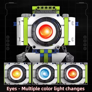 Bloques de Construcción Robóticos Programables STEM 5 en 1, Juguete de Modelo de Robot con Control Remoto y Aplicación, Set de Construcción de Proyectos con Iluminación - Product Image 4