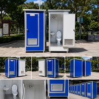 Baño Portátil Moderno, Cabina de Baño Móvil, Inodoro Portátil de Buena Calidad