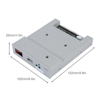 Lector Emulador USB para Unidad de Disquete Gotek SFR1M44-FU, Repuestos para Máquinas de Bordar Tajima Happy Brother