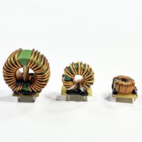 Bobine d'arrêt de mode commun d'inductance toroïdale de noyau de perle de ferrite pour le filtre d'EMI d'alimentation