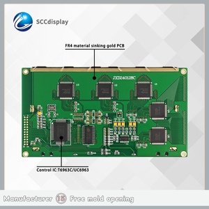 קידום מכירות מסך 240x128 dfstn שלילי lcd מודולים עמיד תעשייתי כיתה גרפי מציג t6963c/uc6963 jxd240128c - Product Image 3
