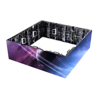 Pantallas de publicidad impermeables para exteriores HD con resolución de 4K, Led videowall, personalización personalizada, póster grande, pared de vídeo Led