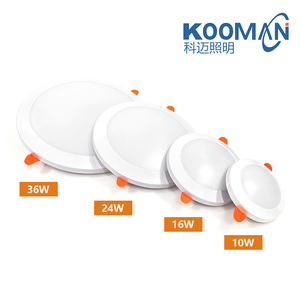 <span class=keywords><strong>KOOMAN</strong></span> Commercial 10W 16W 24W 36W Panneau LED rond pour plafonnier Ultra mince en aluminium encastré UFO Panneau lumineux - Product Image 6