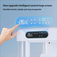 Capsule spatiale de luxe moderne pour animaux de compagnie, villa pour chat avec contrôle de température constant, luminosité réglable, filtration à 99,9 %, air frais
