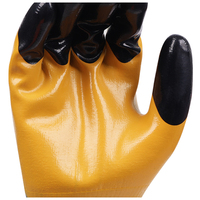 Gants de travail imperméables XINGYU en polyester 15 jauges enduits de nitrile, résistants aux produits chimiques, protection des mains, gants robustes en nitrile