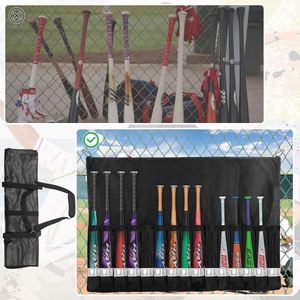 Muestra gratuita: Bolsa colgante para guardar bates de béisbol, con capacidad para hasta 15 bates. Bolsa de almacenamiento para equipo de béisbol y sóftbol. Soporte para bates de béisbol. - Product Image 5