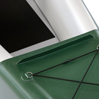 Nouveau design Sports nautiques Portable pliable point de chute Kayak gonflable bateau de pêche deux personnes aviron canoë Kayak